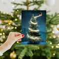 thumbnail image 7 of Tree-Free Greetings Holiday Greeting Card 2 Pack, 100% Recycled Paper, 5x7, Magical Reindeer (GT64271), 7 of 7