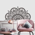 thumbnail image 2 of Removable Mandala Art Vinyl Wall Stickers Home Room Decal Headboard Decoration, 2 of 8