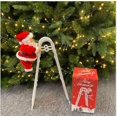 thumbnail image 1 of Nueva escalera eléctrica para escalar, figura navideña de Papá Noel, adorno para trepar cuentas y bajar repetidamente, regalo de juguete para niños, 1 of 4