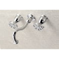 thumbnail image 2 of Kingston Brass KS3121RX Belknap Two-Handle Wall Mount Bathroom Faucet, Polished Chrome, 2 of 5