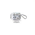 thumbnail image 1 of Bamboohart 1pc Suitable for AirPods 1/2/3/4th Gen Pro/Pro 2 Apple Wireless Earbuds Case with Star Pattern Protective Cover, 1 of 6
