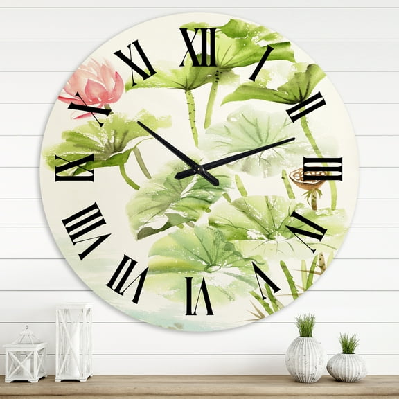 Designart 1 in Quartz Traditional Wall Clock