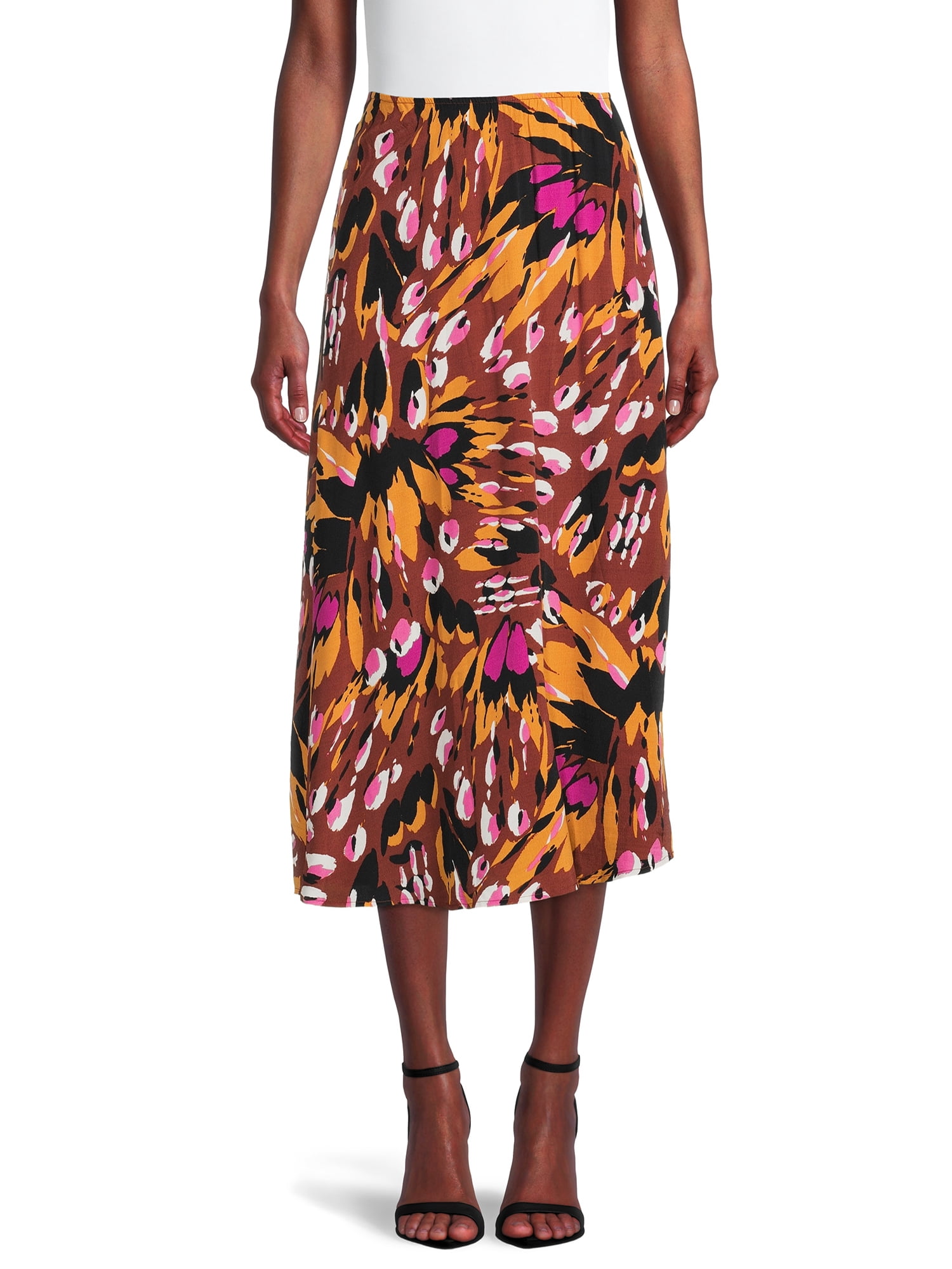 The Get Women's Printed Slip Skirt