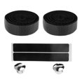 thumbnail image 1 of Cinta de manillar de bicicleta shamjiam Antideslizante con Tapones negro, 1 of 5