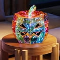 thumbnail image 1 of Calabaza espeluznante iridiscente prismática xinyu decoración de Halloween luces LED, 1 of 5