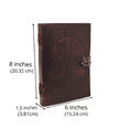 thumbnail image 2 of Jaald A5 Tree of Life Leather Journal Refillable Blank Notebook Travel Diary Daily Planner Writing Notepad Guestbook Gift for Artists, 2 of 7