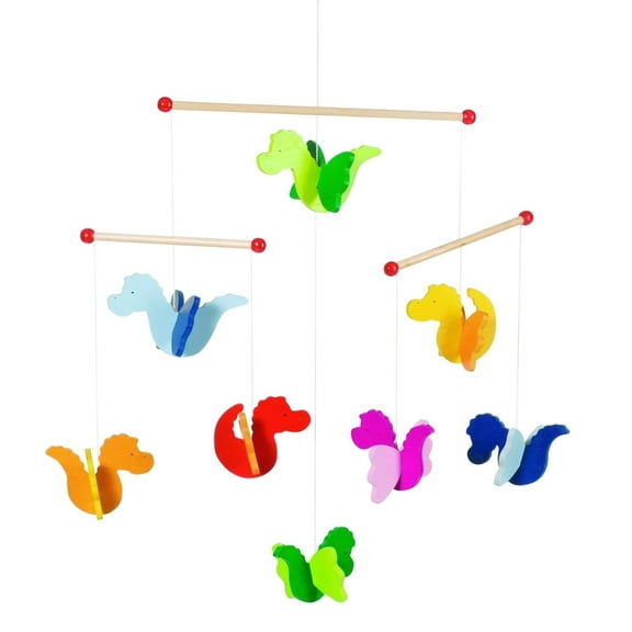 Goki Dragons Wooden Ceiling Baby Mobile