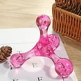 thumbnail image 4 of Novelty Four-Ball Manual Massager, Mini Massage Roller Stick For Waist, Back & Hands, Durable PS (Polystyrene) Material, Portable Handheld Muscle Relief Tool, 4 of 5