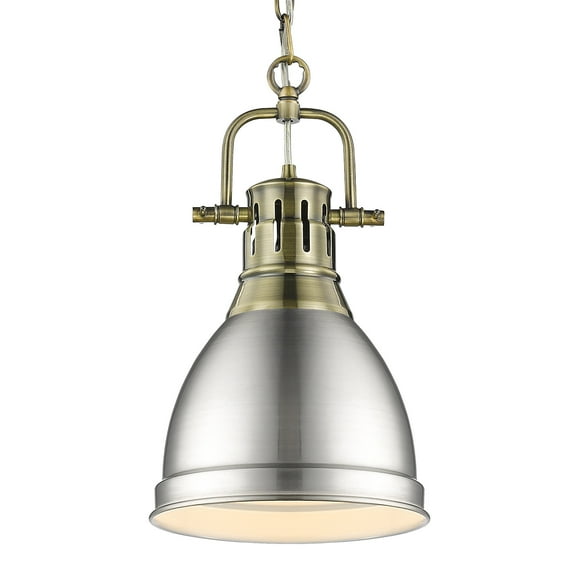 Golden Lighting  Duncan Small Pendant with Chain