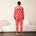 thumbnail image 3 of Uccdo Family Matching Christmas Pajamas Set Santa Claus Print Jumpsuits Pjs Sleepwear For Mom/Dad/Kids/Babies, 3 of 7