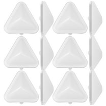 Soimiss White Onigiri Mold Set Non-Stick for Home Sushi Making 20Pcs