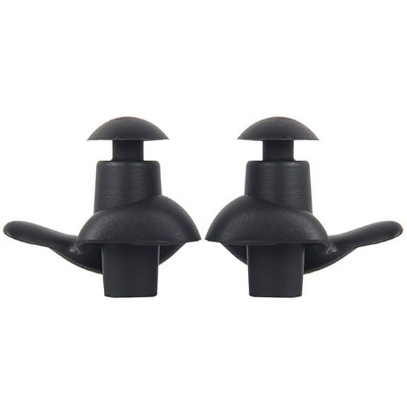 BIBABLYKE 2Pcs Swimming Ear Plugs Swim Earplugs Waterproof Silicone Ear Plugs Silents Earplugs for Swimming Surfing Shower Bathing