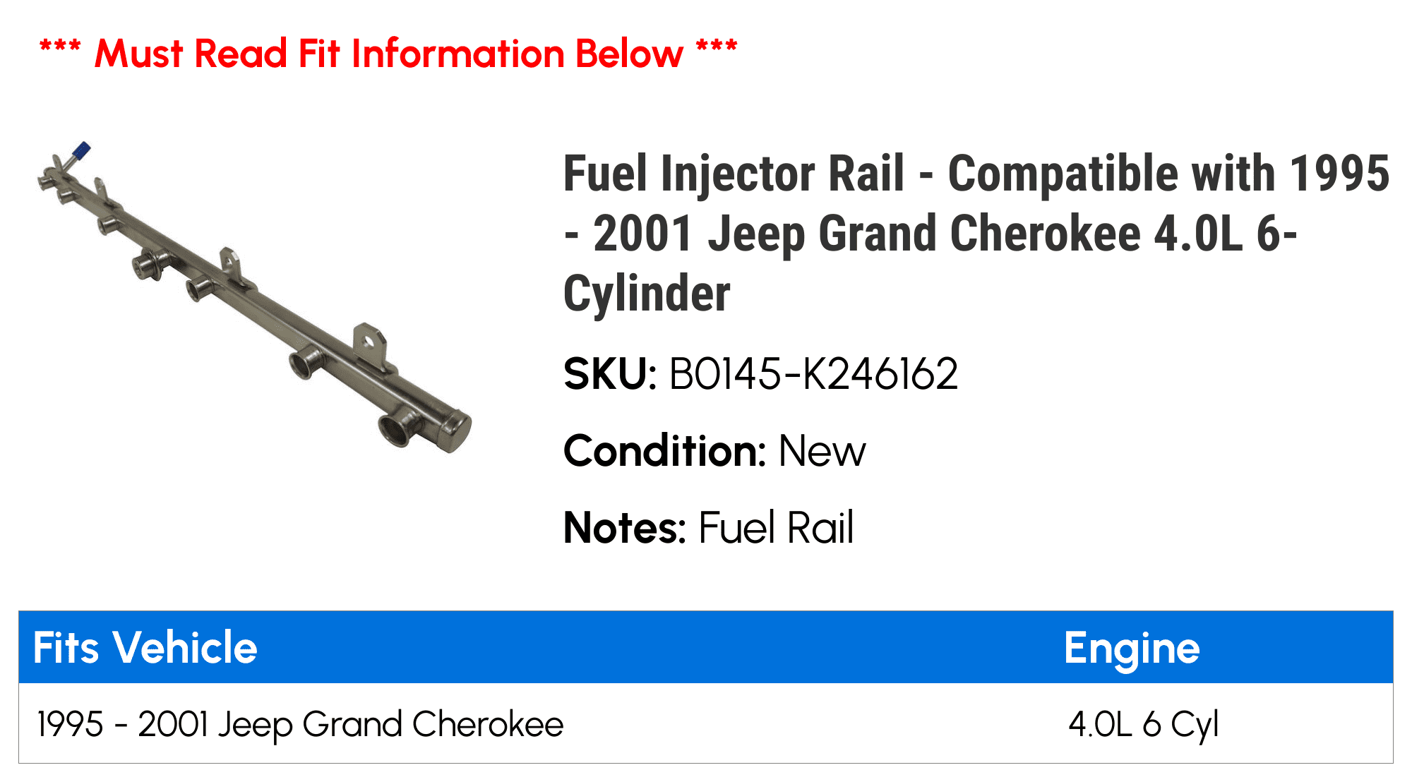 Herko Fuel Injector Rail Set (2 Rails) For Chevrolet Cadillac GMC 2014-2023 – 12729464 & 12729466