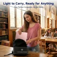 thumbnail image 7 of 15.6" IPS FHD Pink Laptop, Office 2024, Windows11 Pro, 8GB RAM 256GB SSD, Intel Core i3, Backlit Keyboard Fingerprint Reader, Thin and Light 2026 NEW Notebook PC computer for Girls and Lady, 7 of 7