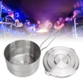 thumbnail image 4 of Pot Bento de Camping 1.5L, Pot de Camping 1.5L avec Poignée Pliable pour Randonnée, 4 of 8