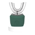thumbnail image 3 of Cepillo de dientes eléctrico sónico automático de 360 grados para adultos, blanqueador bucal, luz azul, cepillos de dientes en forma de U con base de carga, 3 of 5