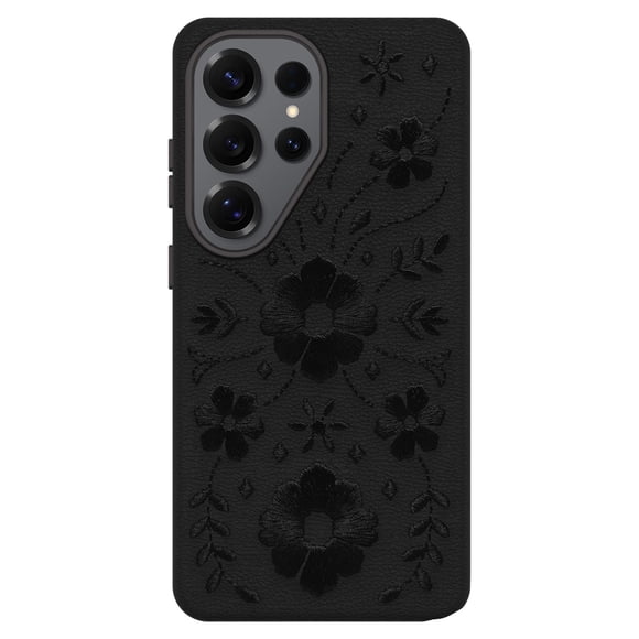 OtterBox Symmetry Étui en Cuir Cactus avec Broderie pour Samsung Galaxy S26 Ultra