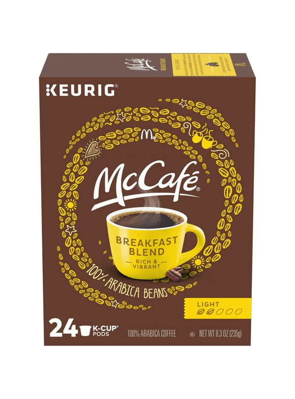 McCafe Breakfast Blend Coffee K-Cup Pods, Caffeinated, 24 ct - 8.3 oz Box