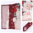 thumbnail image 5 of Placemats Set of 6 Linen Placemats, Washable Kitchen Table Mat, Seasonal Holiday Christmas Place Mats for Party Red 17.7*12.6inch, 5 of 6