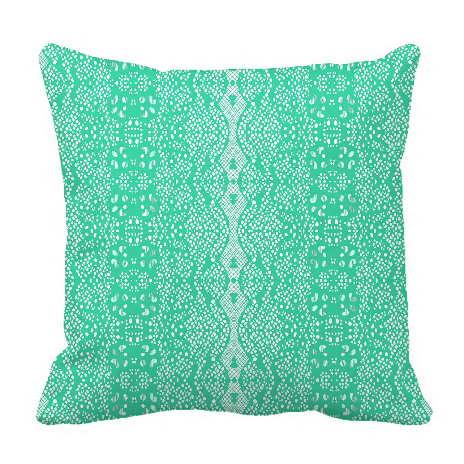 ABPHQTO Lace Mint Color Pillow Case Pillow Cover Pillow Protector Two