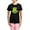 With Pink Camo Pant, variant on CafePress - Luckycharm_Dark Women's Dark Pajamas - Women's Short Sleeve Print T-Shirt and Pants Dark Cotton Pajama Set