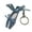 Light Blue, variant on Ballet Shoe Keychain Charm Cute Ornaments Pendants Alloy Backpack Pendant Perfect Gift for Dance Lover