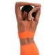 thumbnail image 1 of Sostén CRZ YOGA Butterluxe con espalda en Y y relleno, naranja neón XL, 1 of 5