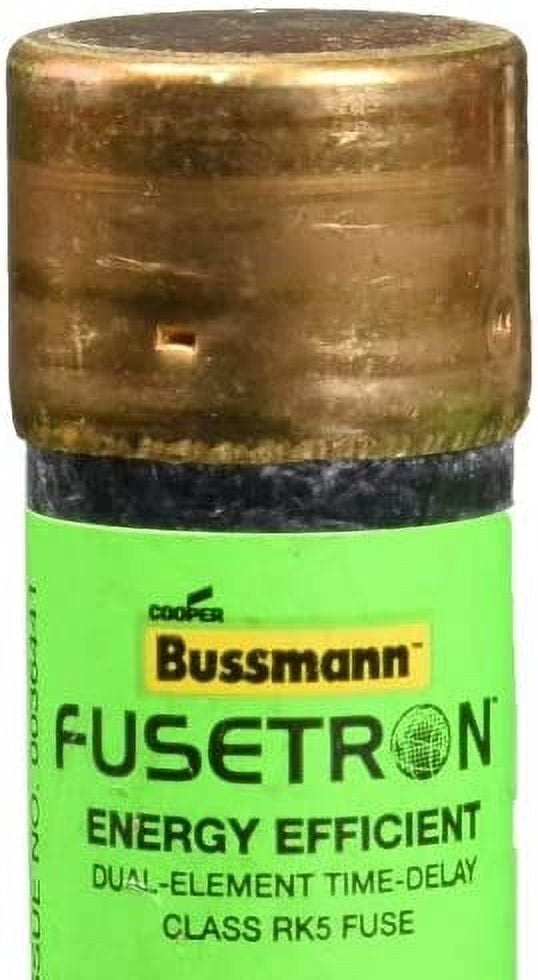 Bussmann BP/FRN-R-60 60 Amp Fusetron Dual Element Time-Delay Current Limiting Class RK5 Fuse, 250V Carded UL Listed, 2-Pack