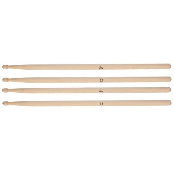 Nvzi Baquetas, accesorio para instrumentos musicales, mezcla de música popular para jazz, rock, baquetas 5A, 2 pares