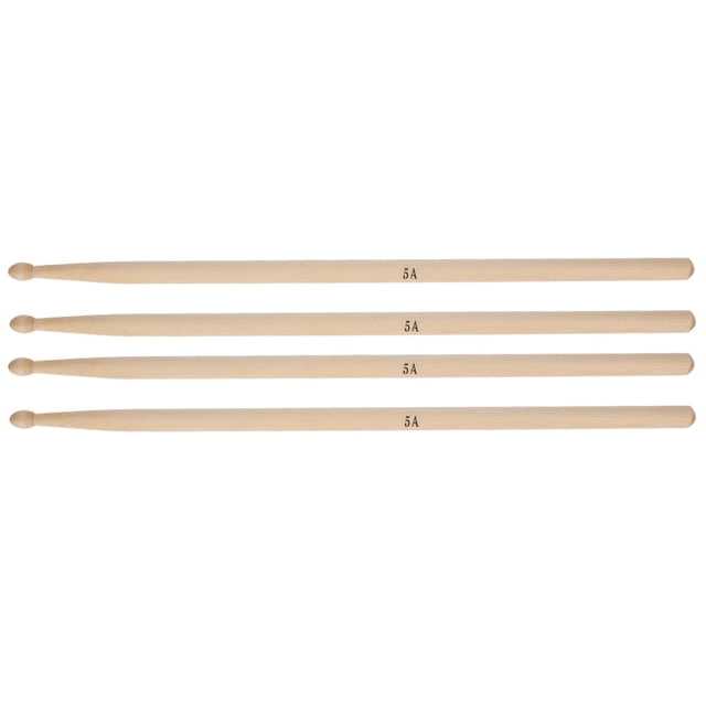 Nvzi Baquetas, accesorio para instrumentos musicales, mezcla de música popular para jazz, rock, baquetas 5A, 2 pares