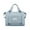 Blue-6, variant on Transparent Backpack, Vinyl Handbag, Opaque Pvc Shoulder Straps, Multipurpose Clear Tote for Concerts, Festivals, and Travel, Blue Plastic Purse, by FAJHHA