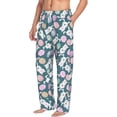 thumbnail image 6 of Gukieu Cute Rabbit Easter Print Men's Home Trousers, Elastic Drawstring Home Pajamas Clothing Suitable for Adult Men-X-Large, 6 of 6