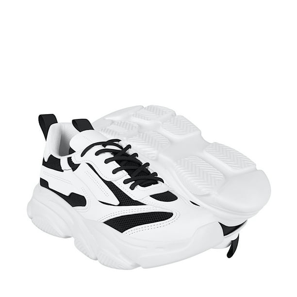 TENIS CASUALES DAMA STYLO 17716 SIMIPIEL BLANCO