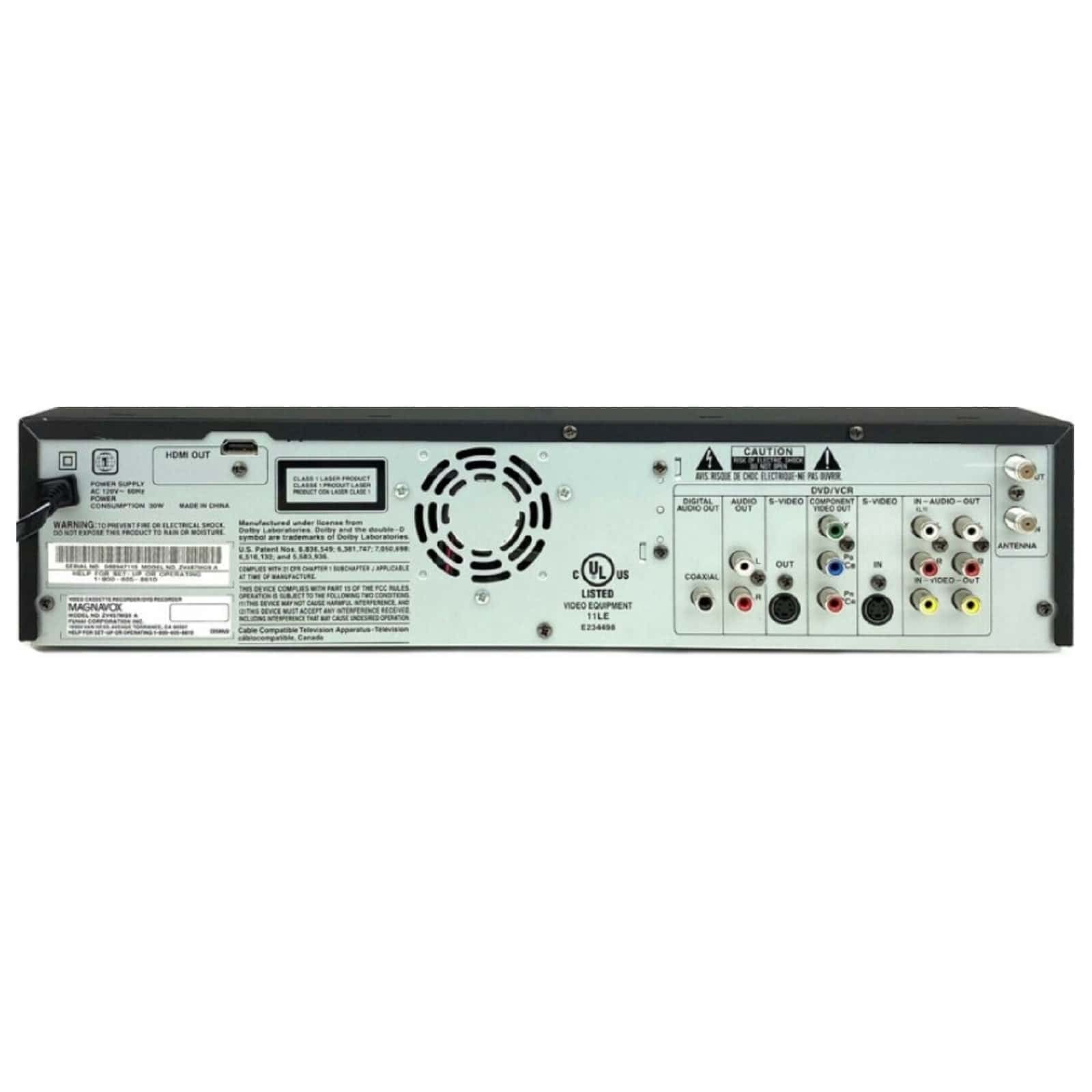 Magnavox, DVD Recorder VCR Combo, ZV427MG9 with HDMI 1080p