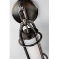 thumbnail image 2 of Hudson Valley Lighting 8501 Portland 1 Light 15" Tall Bathroom Sconce - Nickel, 2 of 7