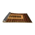 thumbnail image 2 of Ahgly Company Indoor Round Abstract Orange Modern Area Rugs, 8' Round, 2 of 4