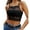 Black, variant on Avidlove Lace Bralette for Women Sexy Camisoles Crop Tops High Neck Racerback Double-Layered Lingerie