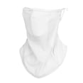 thumbnail image 4 of BYHONG Sun Protective Scarf with Ear Loops UPF 50+ Full Face Cover Lightweight Breathable for Driving Summer Outdoor Use White One Size, 4 of 4