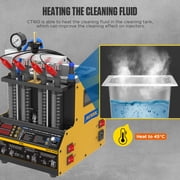 AUTOOL CT160 Automotive Fuel Injector Cleaning Machine 4 Cylinder Injector Cleaner & Tester 2000ml Fuel Injector Cleaner Machine