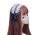thumbnail image 1 of Tocado de sirvienta, accesorios para el cabello de encaje, lindas diademas, horquillas dulces, 1 of 5
