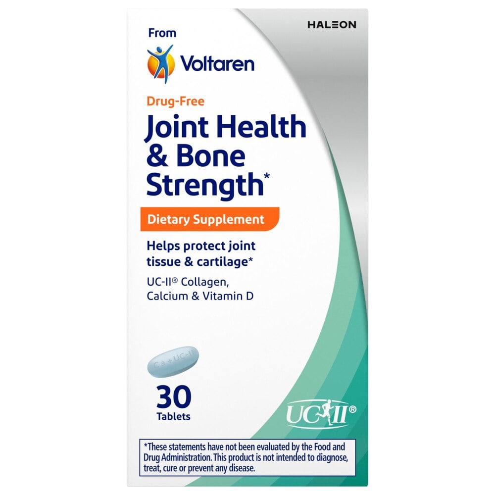 Voltaren Joint Health & Bone Strength Dietary Supplement, Pack of 2 x 30 CT