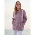 thumbnail image 2 of Women's Maternity Nursing Tops Hoodie Fleece Breastfeeding Shirts Clothes, 2 of 5