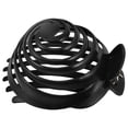 thumbnail image 1 of Miangastore Pince à Cheveux Spirale pour Femmes et Filles Dôme en Résine Noire Antidérapant Support de Chignon Rond Pince à Cheveux Tête de Champignon pour Style Naturel, 1 of 9