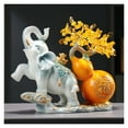 thumbnail image 1 of Citrine Crystal Money Tree on Gold Elephant Gourd Statue, Large Gemstone Bonsai Tree, Feng Shui Citrine Money Tree for Wealth Positive Energy, Life Home Décor, 1 of 6