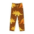 thumbnail image 4 of Fotbe Dinosaurs and Leaves Men's Pajama Pants,Sleepwear Pants,Pj Bottoms Drawstring And Pockets-X-Large, 4 of 9