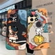 thumbnail image 2 of Case For Oneplus 5 6 9 9R 8 8T 7 7T A3 2 2V NORD 3 2 Lite Pro Simple Liquid Silicone Case Cute Cartoon Spaceman Astronaut, 2 of 5
