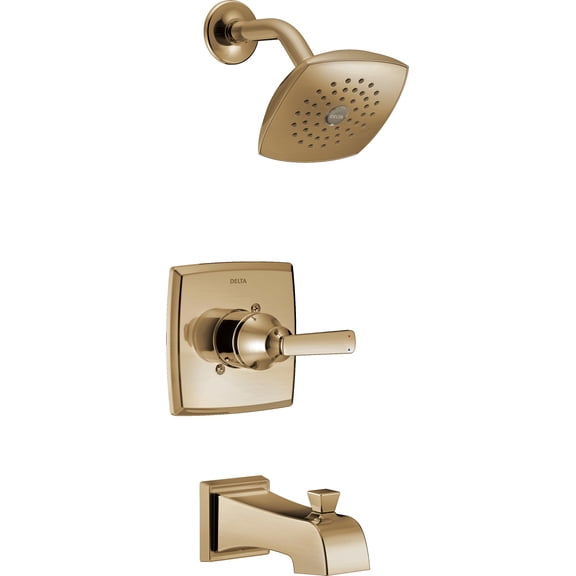 Delta T14464-CZ Ashlyn Monitor 14 Series Single Function Pressure Balanced Tub And Shower
