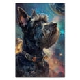 thumbnail image 3 of Hudo Cesky Terrier Dog on Space Poster Art - Cesky Terrier Dog Canvas Wall Art - Vintage Kitchen Decor - Gifts For Boss, 3 of 5