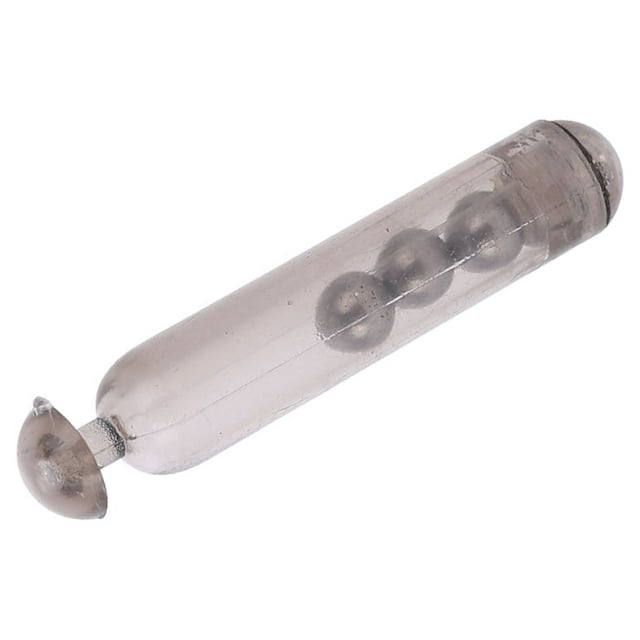 Hochet de Pêche, Poids de Pêche en Plastique PVC Léger Portable pour Accessoires de Pêche Transparent Blanc, Transparent Noir, Rouge