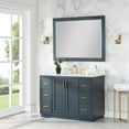 thumbnail image 3 of Gazsi 48" Single Bathroom Vanity Set in Charcoal Blue with Mirror, 3 of 9